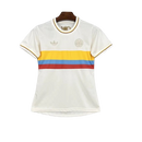 Camisa Seleção Colômbia centenário 2024 Feminina - Adidas - Branca