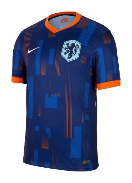 Camisa Seleção Holanda II 2024 Nike - Azul