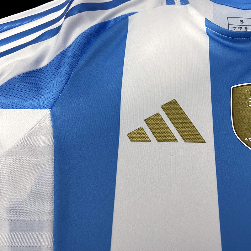 Camisa Seleção Argentina 2024 Adidas - Azul e Branca