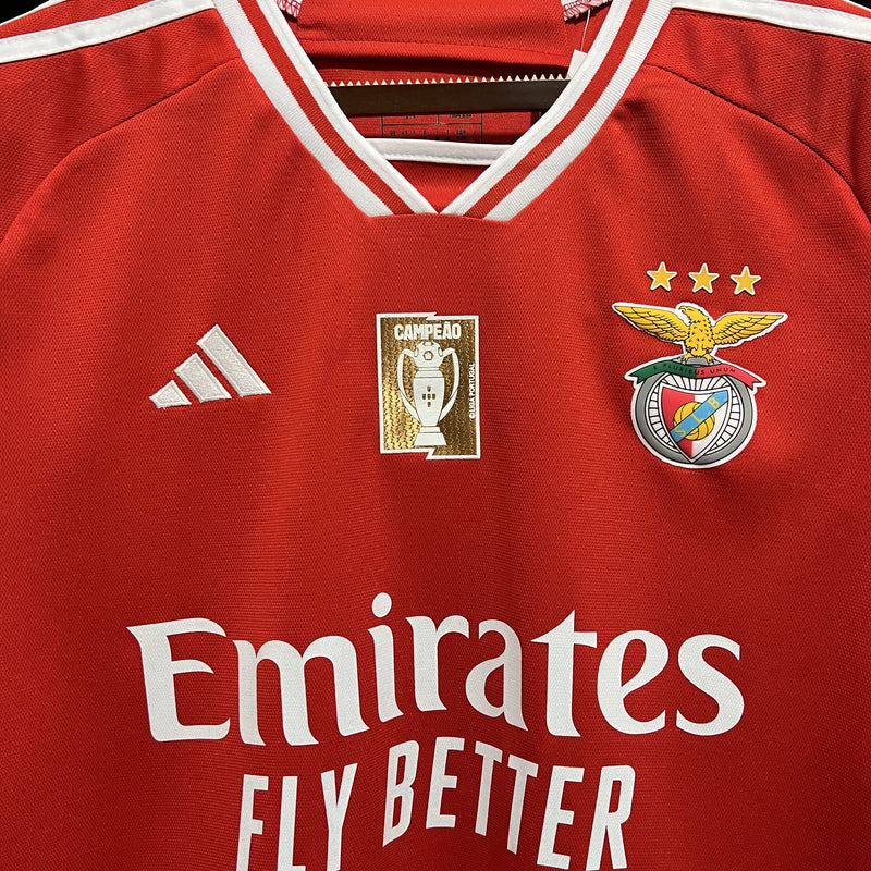 Camisa Benfica I 23/24 Adidas - Vermelho