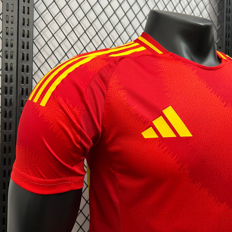 Camisa Seleção Espanha I 24/25 Adidas - Vermelho - Jogador