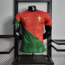 Camisa Portugal I 2022 - Vermelha e Verde - Nike - Masculino Jogador