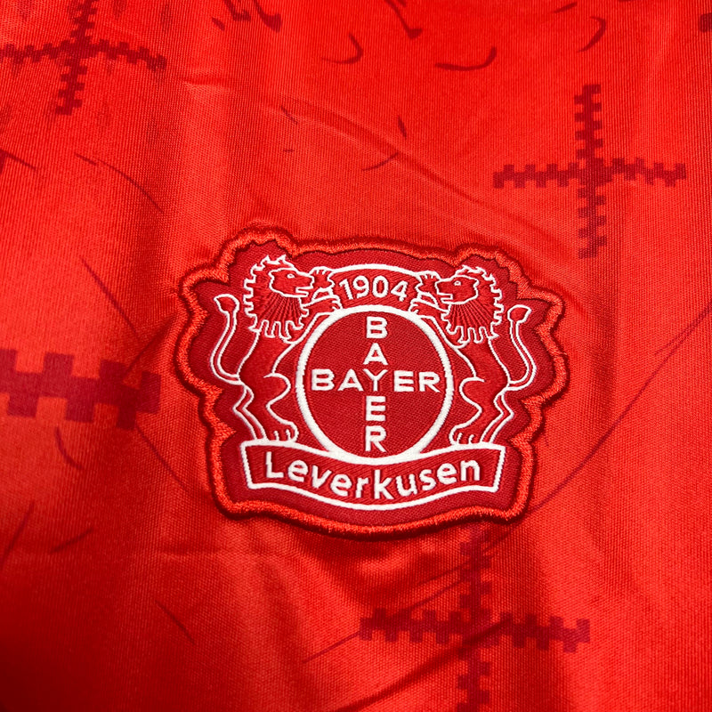 Camisa Bayer Leverkusen I 24/25 Castore - Vermelho