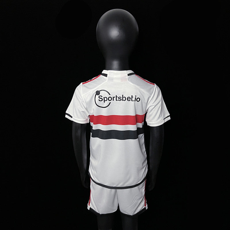 Kit Infantil São Paulo 23/24 Adidas - Branco