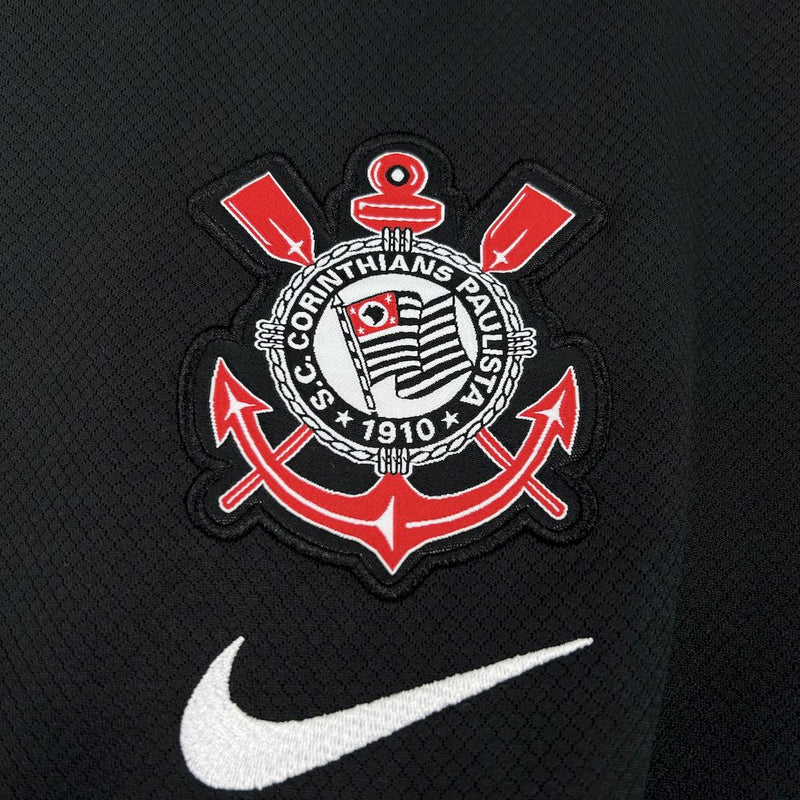 Camisa Corinthians Away 2025/26 Nike - Preta