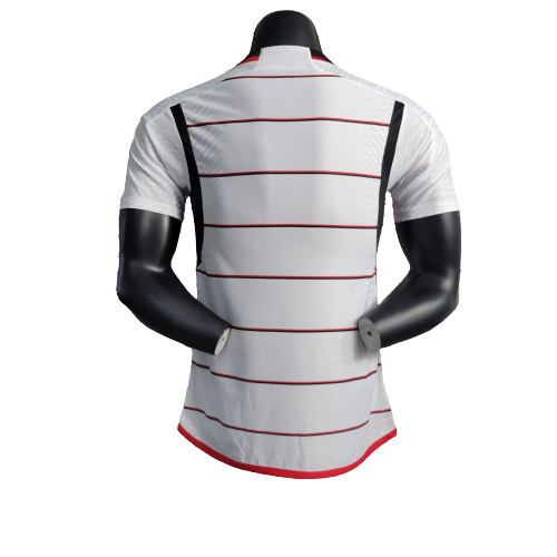 Camisa Flamengo II 23/24 - Branca e Vermelha - Adidas - Masculino Jogador