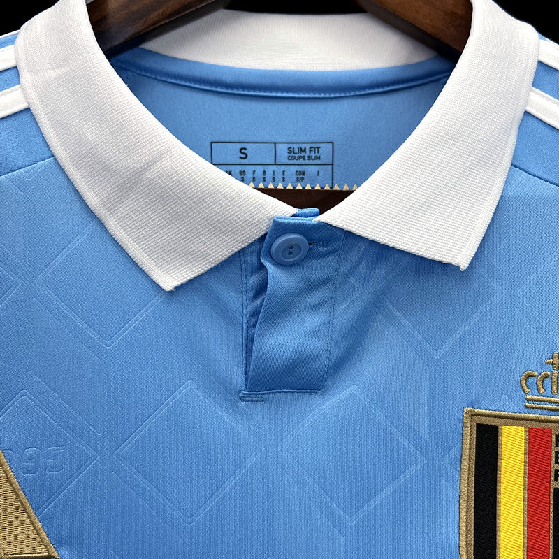 Camisa Seleção Bélgica II 24/25 Adidas - Azul