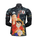 Camisa Japão LUFFY 2025 - Jogador Adidas - PRETO