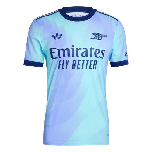 Camisa Arsenal III Third 24/25 Adidas - Azul e Roxo