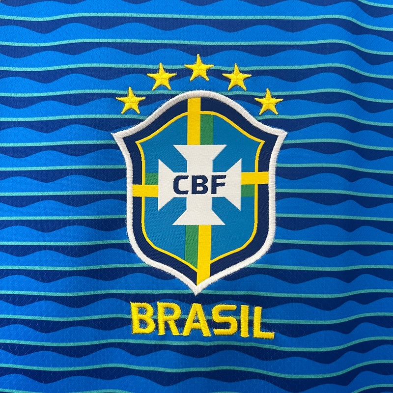 Camisa Seleção Brasil II 24/25 Nike - Azul