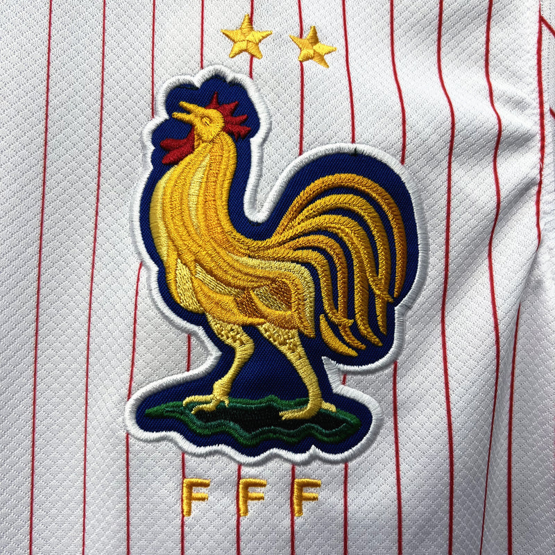 Camisa Seleção França II Away 24/25 Nike - Branco