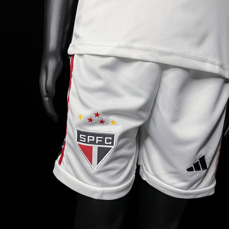 Kit Infantil São Paulo 23/24 Adidas - Branco