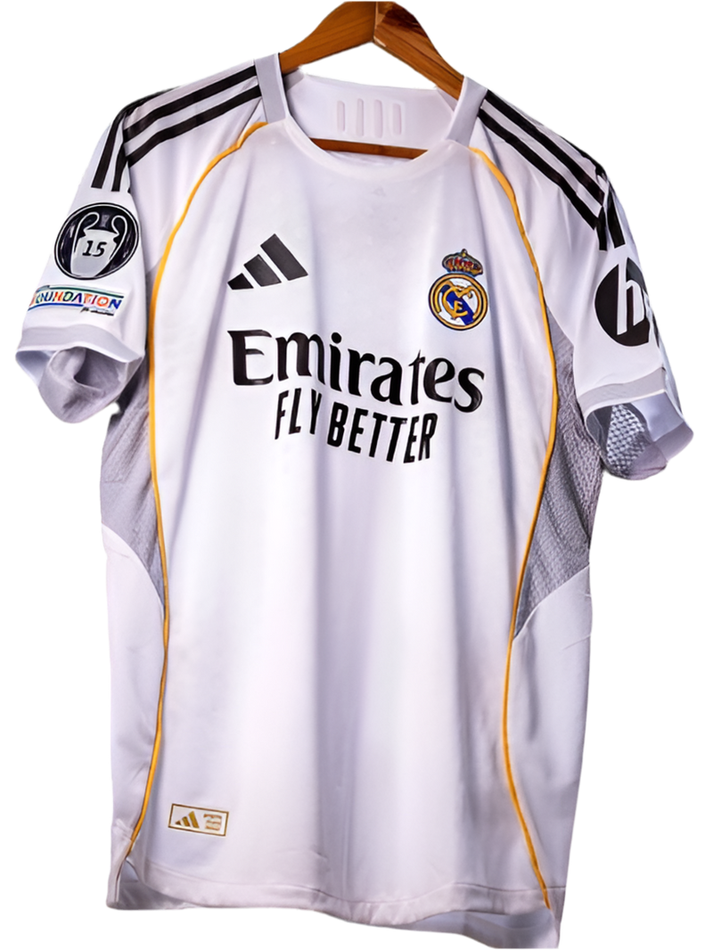 Camisa Real Madrid I 25/26 Adidas - Branco