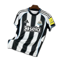Camisa Newcastle United I 2025/26 Adidas - Preto e Branco