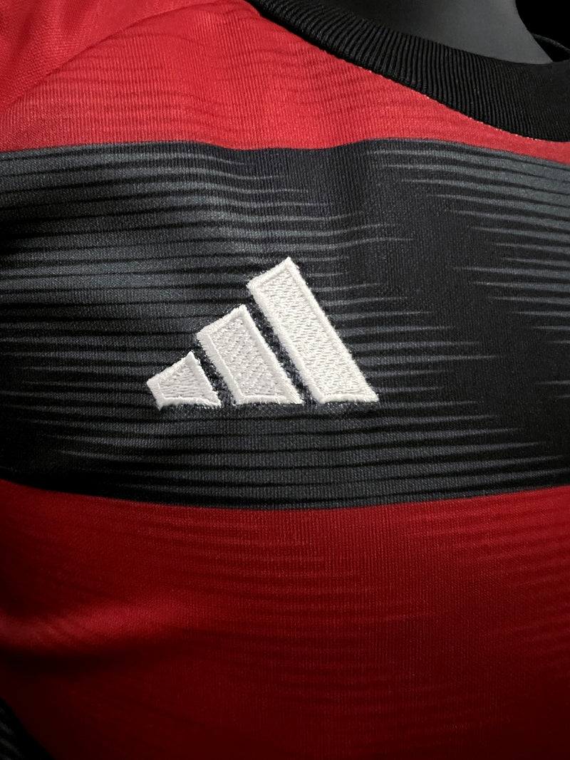 Kit Infantil Flamengo 23/24 Adidas - Rubro Negro