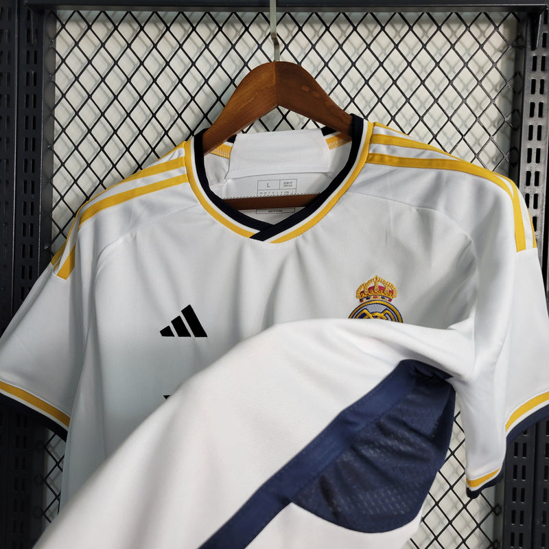 Camisa Real Madrid I 23/24 Adidas - Branco