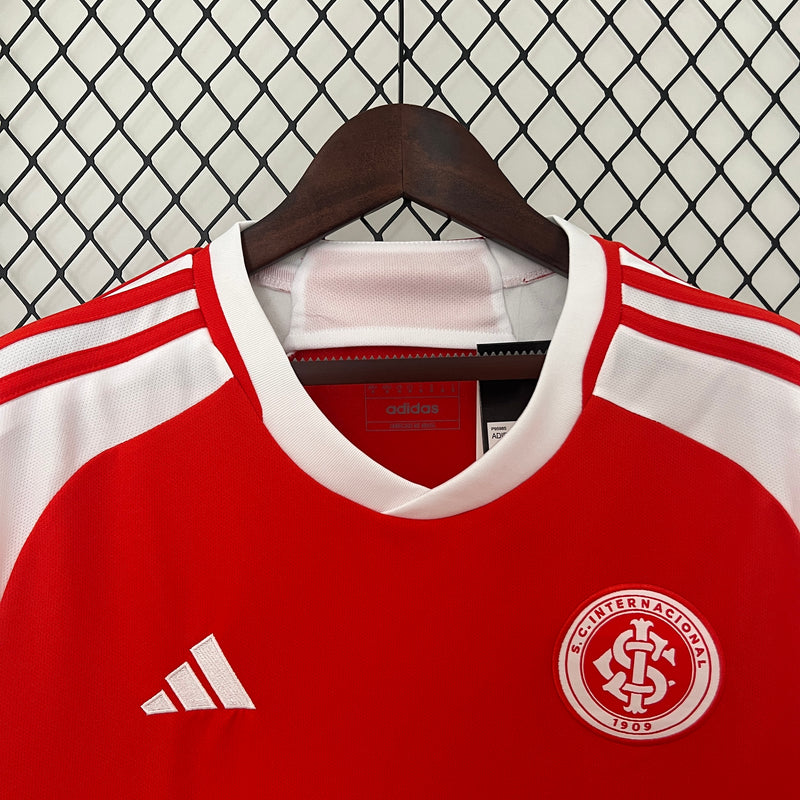 Camisa Internacional I 24/25 Adidas - Vermelho