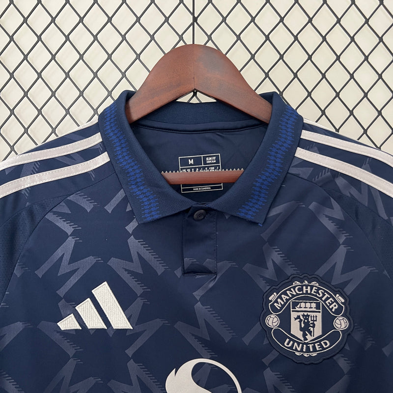 Camisa Manchester United Away II 24/25 Adidas - Azul