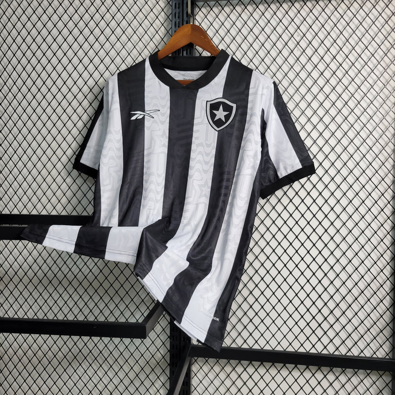 Camisa Botafogo I Casa - 23/24 - Preto e Branco