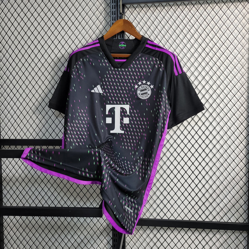 Camisa Bayern de Munique Away II 23/24 Adidas - Preto