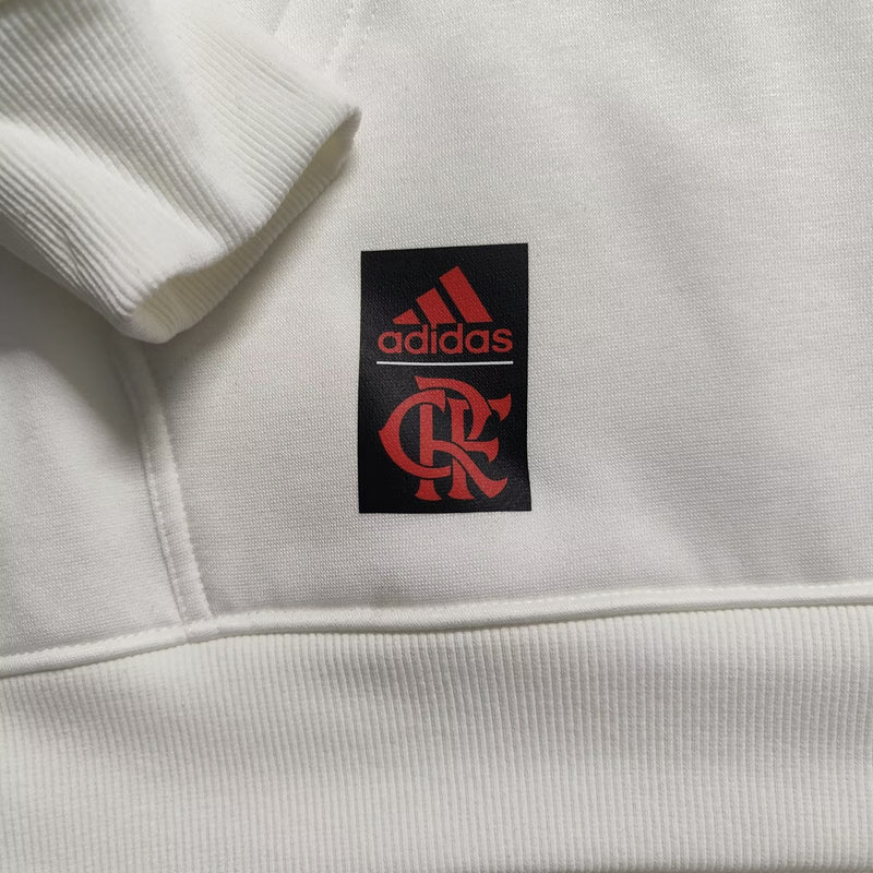 Moletom do Flamengo 2023 branco - Adidas