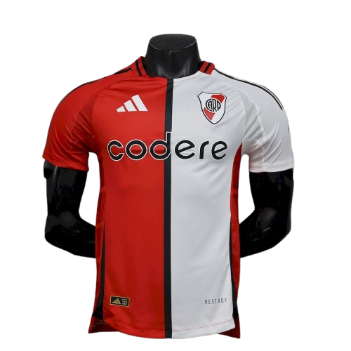 Camisa River Plate THIRD 25/26 - Adidas- VERMELHO E BRANCO - Masculino Jogador