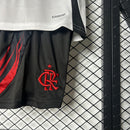 Kit Infantil Flamengo II 2025/26 Adidas - Branco