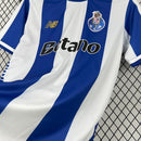 Camisa Porto I 25/26 New Balance - Azul e Branco