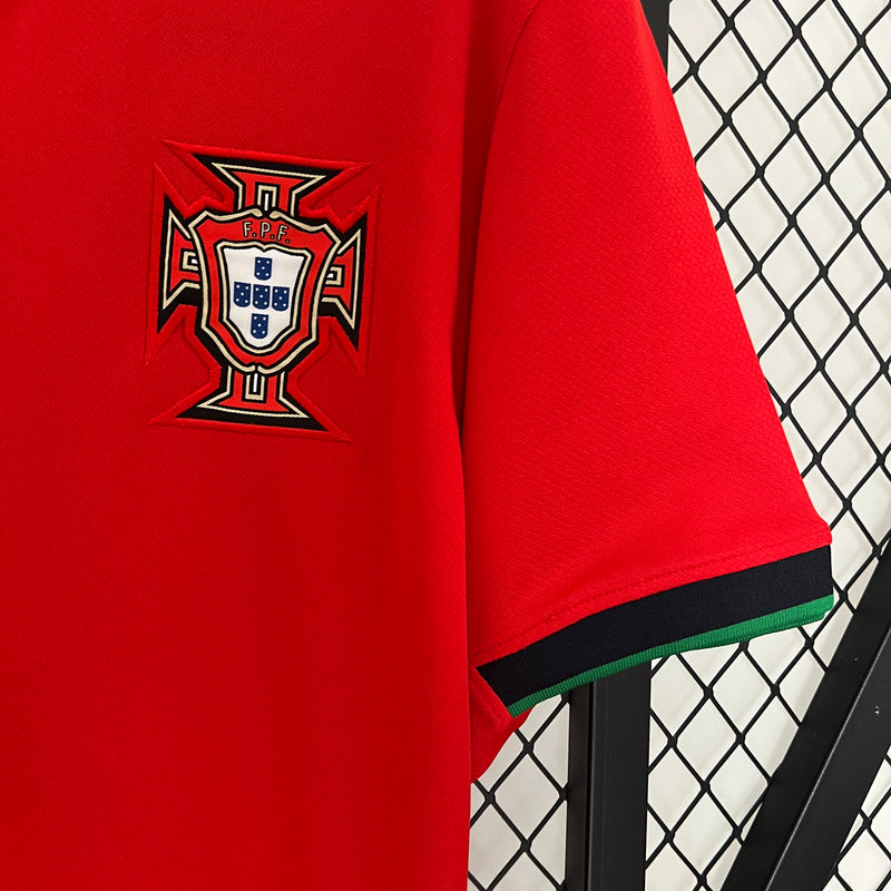 Camisa Seleção Portugal I 24/25 Nike - Vermelho