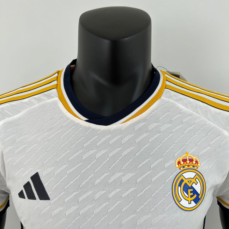 Camisa Real Madrid I 23/24 - Branca - Adidas - Masculino Jogador