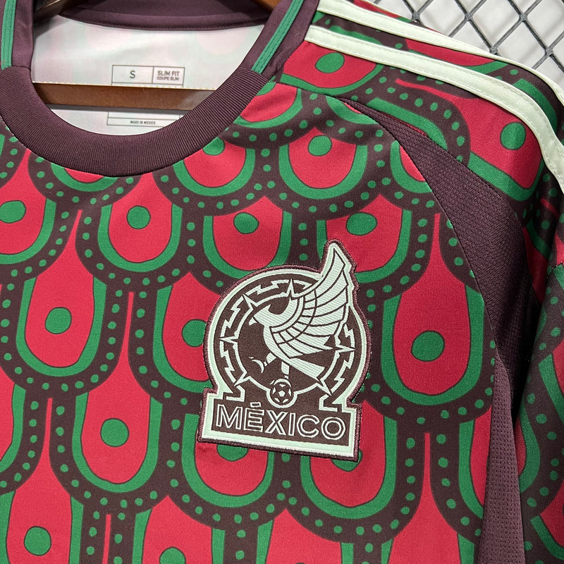 Camisa Seleção México I Home 24/25 Adidas - Multicolor