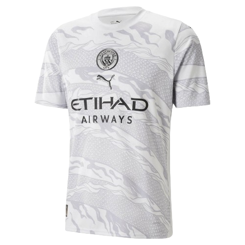 Camisa Manchester City - 24/25 - Dragão - Branca