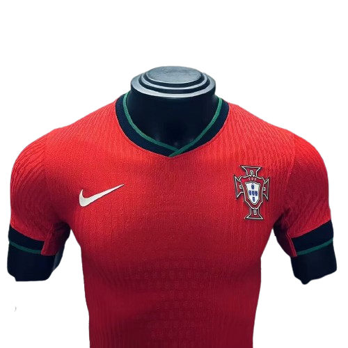 Camisa Portugal I 2024 - Vermelha - Nike - Masculino Jogador