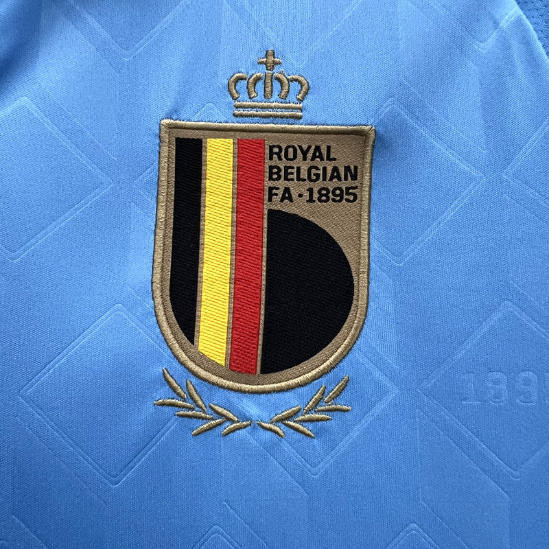 Camisa Seleção Bélgica II 24/25 Adidas - Azul