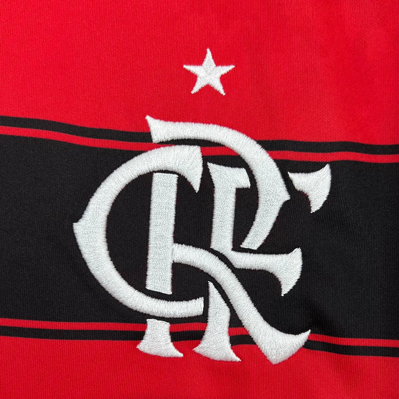 Camisa Flamengo I 25/26 Adidas - Rubro Negro