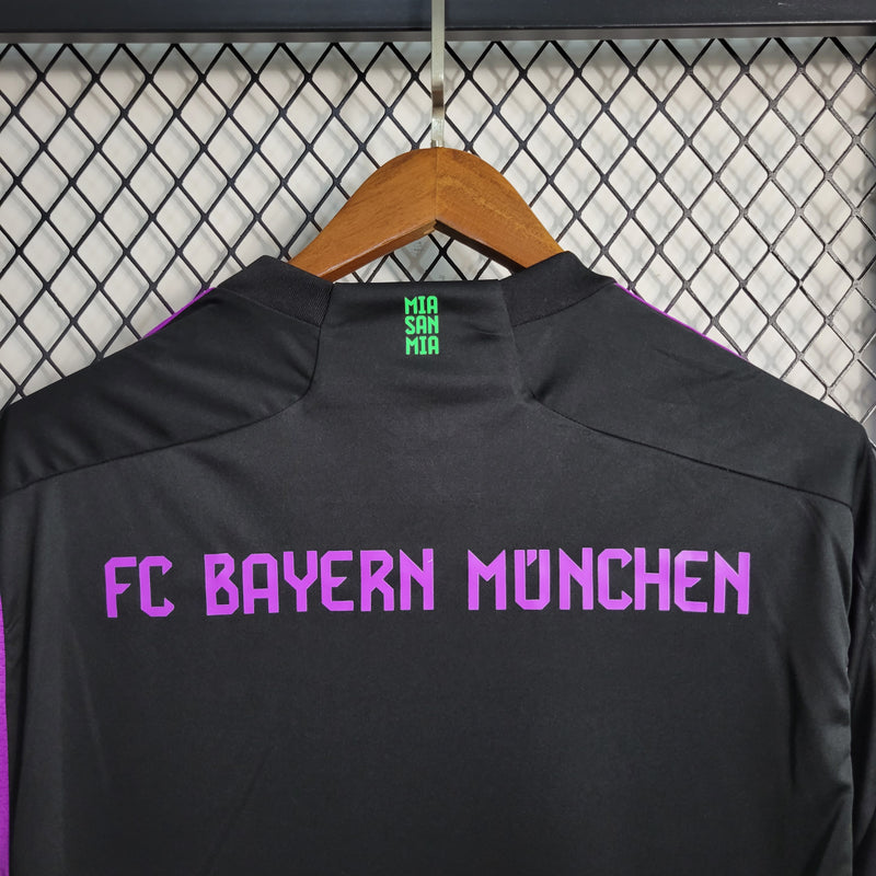 Camisa Bayern de Munique Away II 23/24 Adidas - Preto