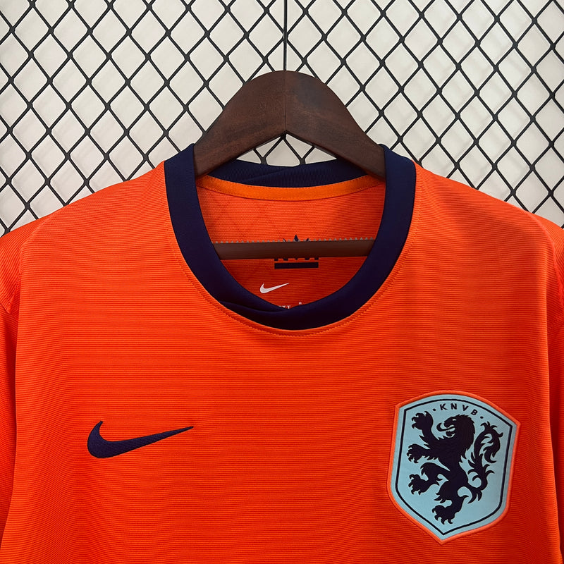 Camisa Seleção Holanda I 2024 Nike - Laranja