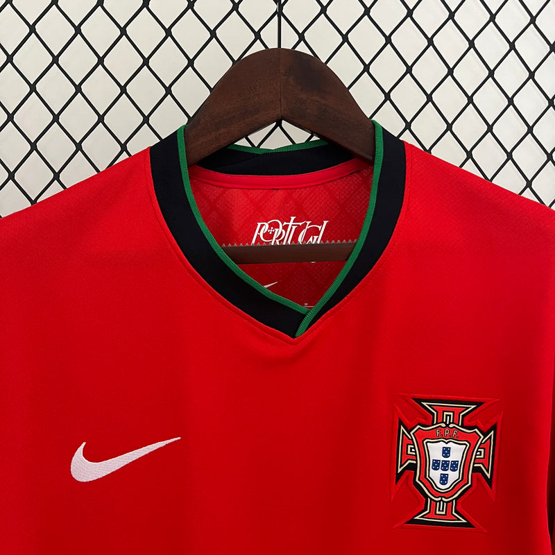 Camisa Seleção Portugal I 24/25 Nike - Vermelho