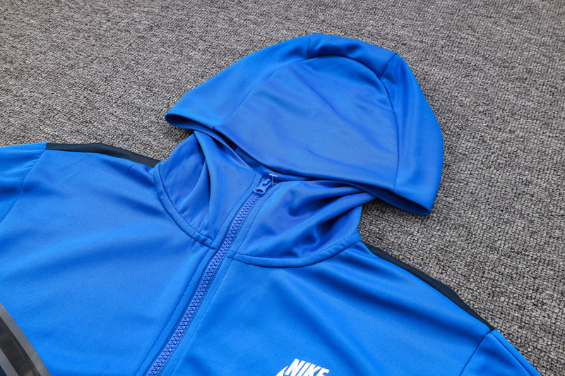 Conjunto de Moletom Nike Sportswear Tech Fleece Azul