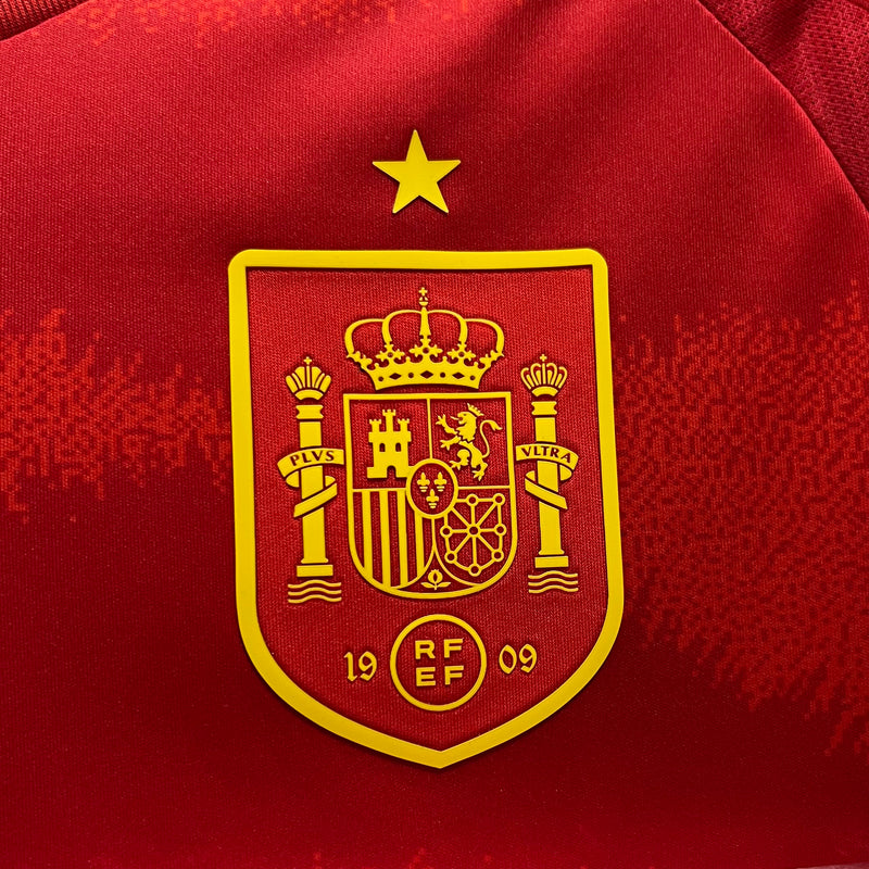 Camisa Seleção Espanha I 2024 Adidas - Vermelho