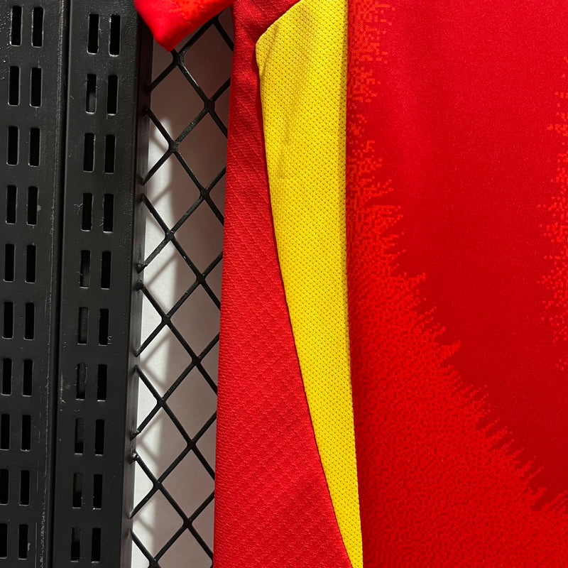 Camisa Seleção Espanha I 2024 Adidas - Vermelho