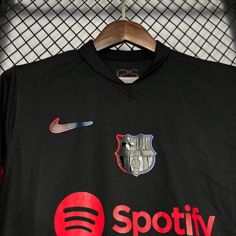 Camisa Barcelona II Away - 24/25 Nike - Preto