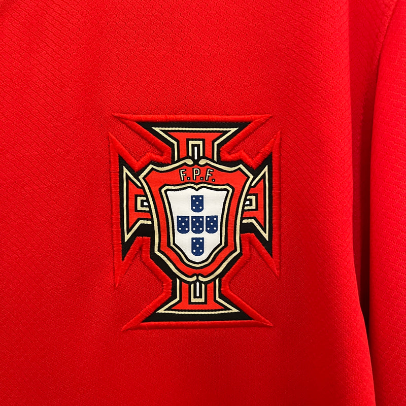 Camisa Seleção Portugal I 24/25 Nike - Vermelho