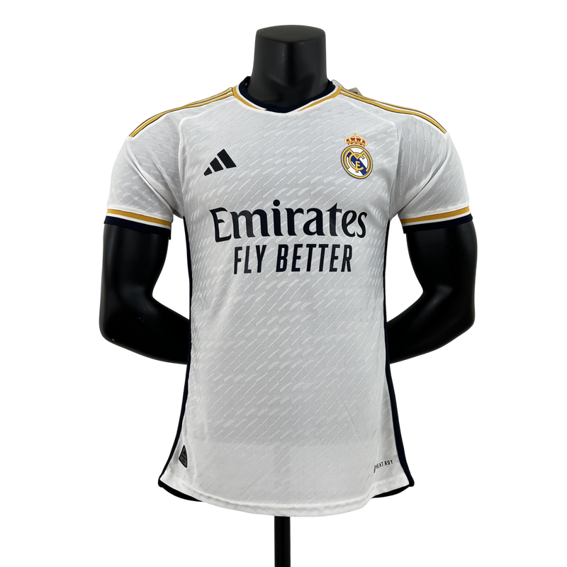 Camisa Real Madrid I 23/24 - Branca - Adidas - Masculino Jogador