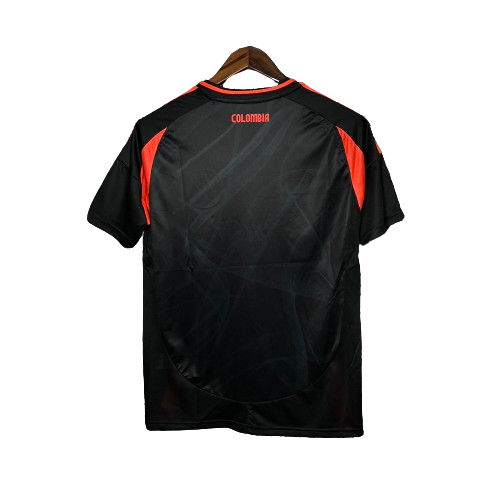 Camisa Seleção Colômbia II 24/25 Adidas - Preto e Laranja