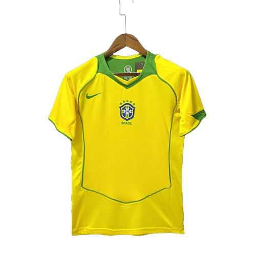 Camisa Seleção Brasileira Retrô 2004/2006 Amarela - Umbro