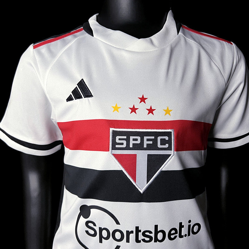 Kit Infantil São Paulo 23/24 Adidas - Branco