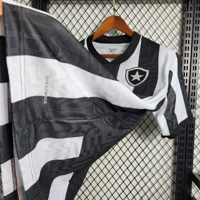 Camisa Botafogo I Casa - 23/24 - Preto e Branco