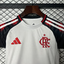 Kit Infantil Flamengo II 2025/26 Adidas - Branco