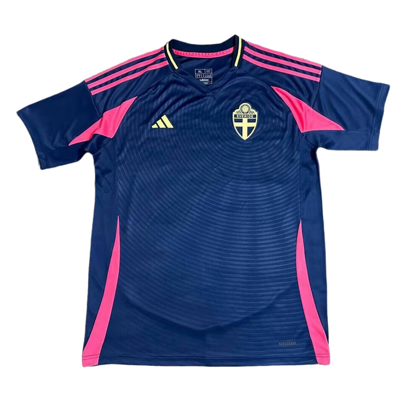 Camisa Seleção Suécia II Away 24/25 Adidas - Azul